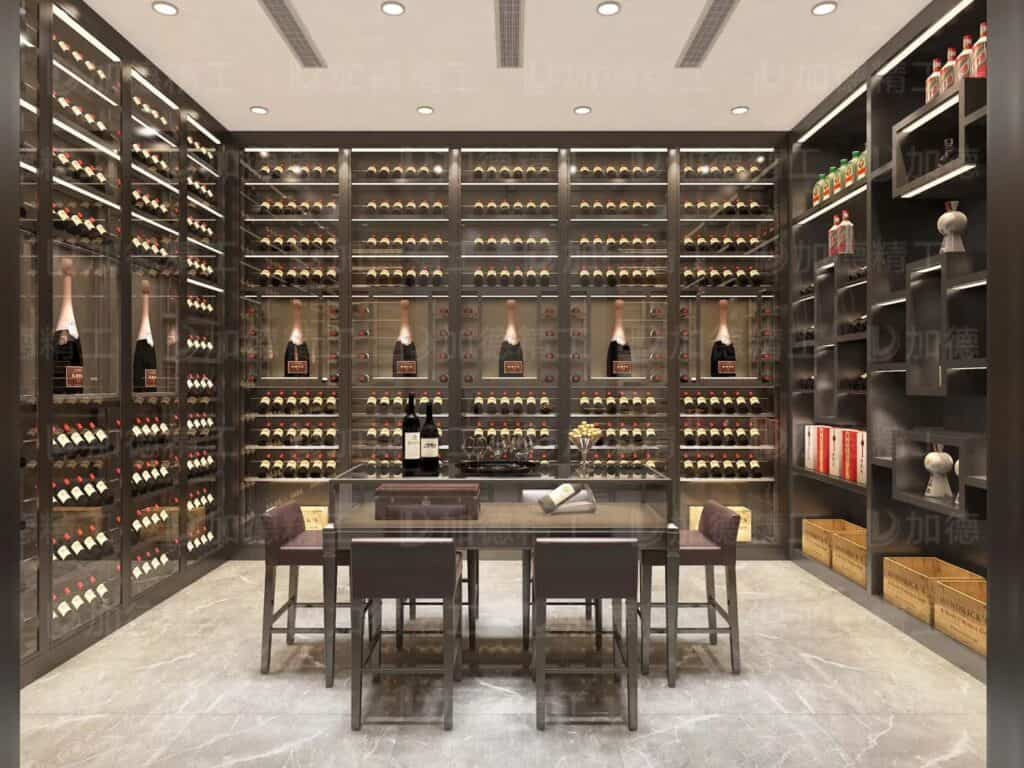 Wine cellar for the personal Club