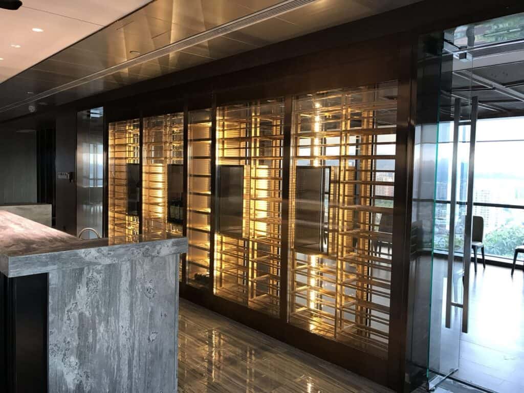 Wine cellar for the club