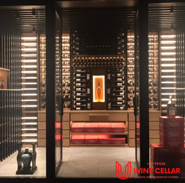 large volume wine cabinet