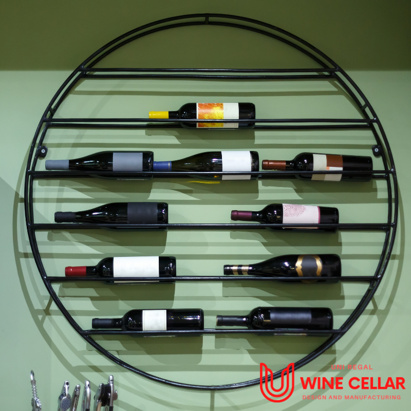 metal wine racks